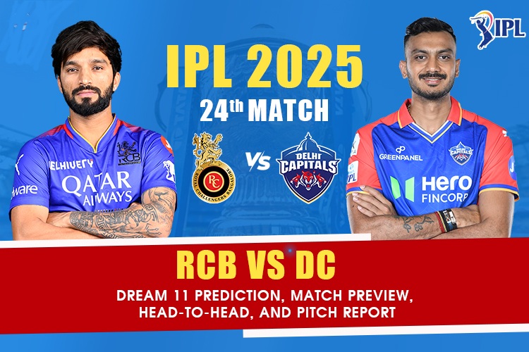 RCB vs DC IPL 2025 Match Prediction